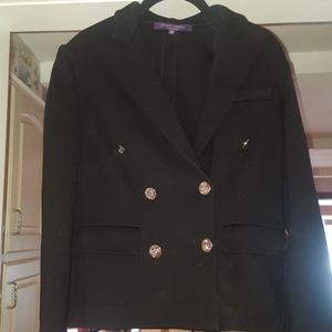 RALPH LAUREN PURPLE LABEL BLAZER 6 silk/nylon